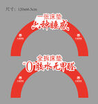 家居床垫异形牌