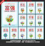社会主义核心价值观挂图