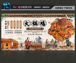 火锅鸡展板