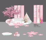 樱花美陈图片
