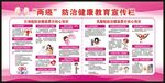 乳腺癌宫颈癌宣传栏