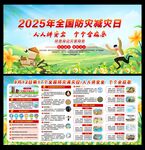2025全国防灾减灾日宣传海报