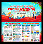 2025年安全生产月宣传栏