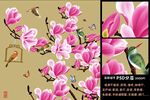 玉兰花鸟