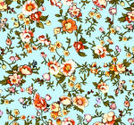 浅蓝色底花卉图案纹理