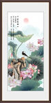 荷花装饰画