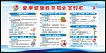 夏季健康教育知识宣传栏