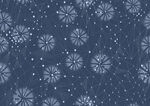 雪花图案深蓝色背景纹理