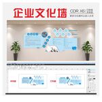 蓝色科技创意企业文化墙公司简介