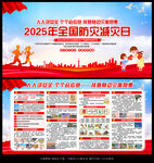 防灾减灾宣传栏