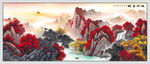 流水生财鸿运当头