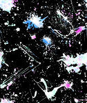 泼墨 扎染 星空点