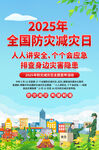 2025全国防灾减灾日宣传图