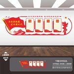 党员权利义务文化墙