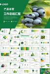 绿色农业产业总结计划ppt模板