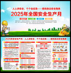 2025年生产月展板