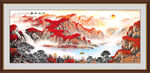 鸿运当头国画