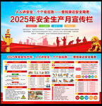 2025年安全生产月宣传栏