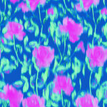 手绘花 玫瑰 扎染