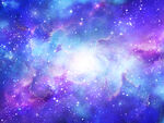 梦幻绚丽的璀璨星空