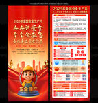 2025年全国安全生产月展架