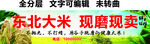 东北大米现磨现卖新鲜大米门头