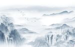 新中式背景墙