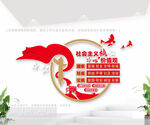 核心价值观文化墙