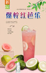 爆柠红芭乐 
