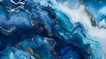 梦幻蓝金流体艺术纹理