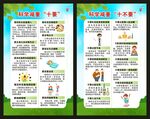 科学减重健康教育知识展板