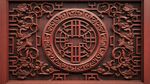 中式木雕窗棂 精致传统图案