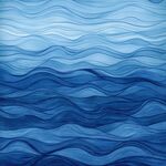 蓝色波纹海洋纹理背景图
