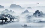 水墨江南