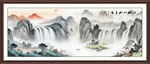 大好河山国画