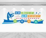 企业标语文化墙