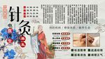 针灸养生背景墙