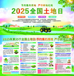 全国土地日宣传栏图片