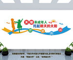 关爱未成年人文化墙