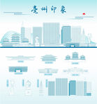 亳州地标建筑剪影