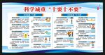 科学减重知识宣传栏