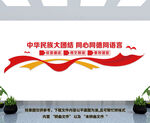 民族团结文化墙