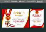 优秀大奖证书