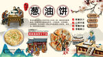 葱油饼背景墙