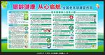 老年健康教育宣传周宣传栏