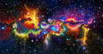 绚丽多彩星空