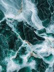 翠绿大理石纹理背景图
