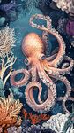 深海中的梦幻章鱼