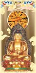 庄严佛像尽显神圣威严