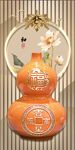 中式葫芦造型精美摆件装饰画